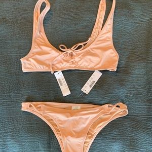 JCrew Playa blush bikini